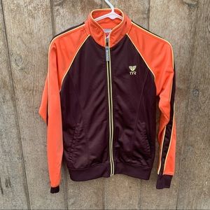 TYR womens zip up sweater size small